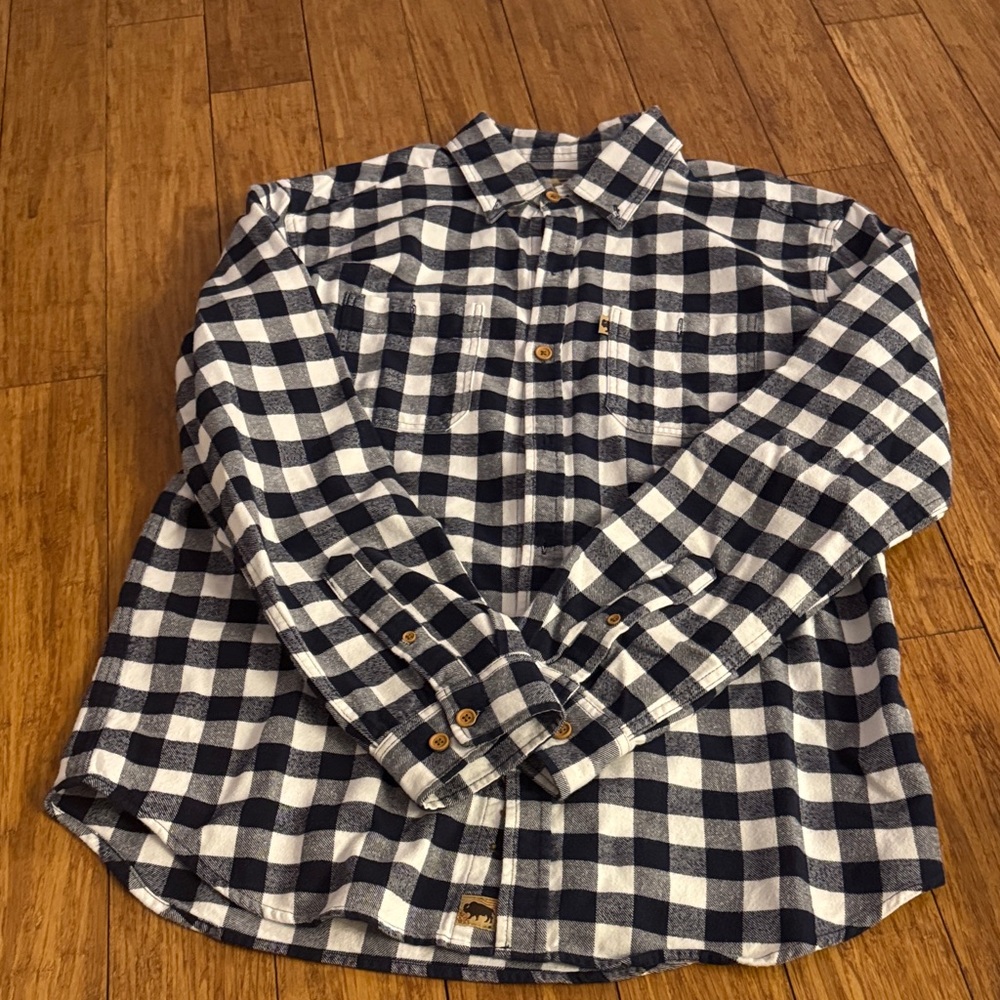 Buffalo Jackson plaid flannel shirt